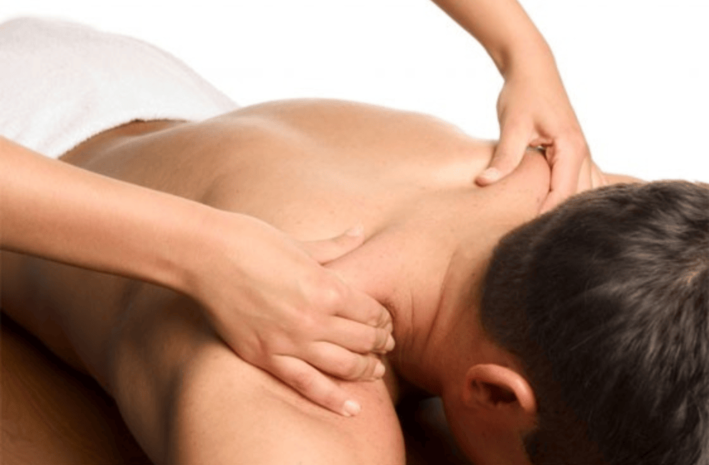 Relaxation massage in a professional treatment room at Muscles Care Prahran